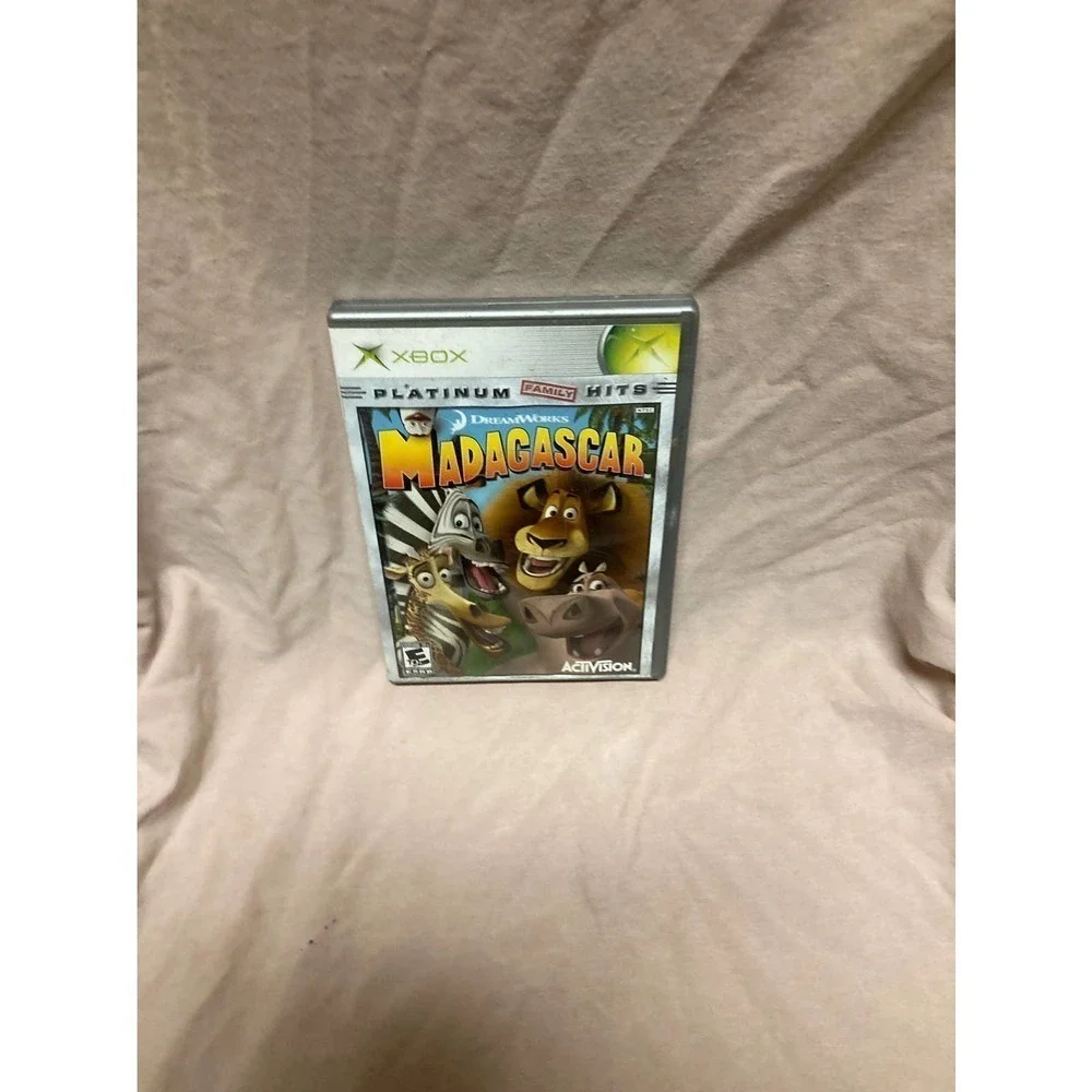 Madagascar Microsoft Xbox Platinum Hits CIB